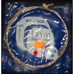 543 - SALVI WIRE BASS 6 OCTAVE G-SOL N:41  1080364