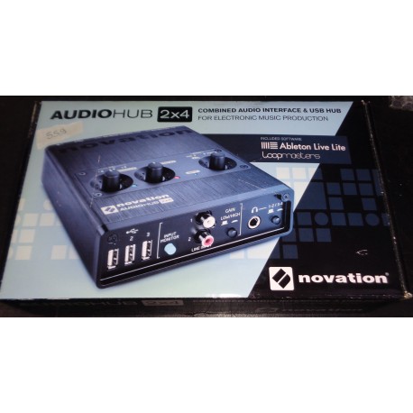 NOVATION AUDIOHUB 2X4 SCHEDA AUDIO