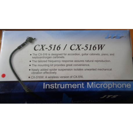 JTS CX-516W MICROFONO PER STRUMENTI