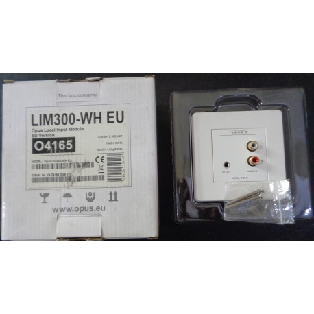 OPUS LIM 300-WH EU LOCAL IMPUT MODEL