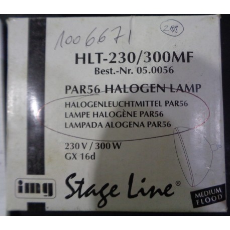 IMG STAGE LINE HLT-230/300MF GX 16d PAR56 LAMPADA ALOGENA
