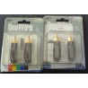 MIT TWIST-ON RCA RG-59 CONNETTORI RCA COPPIE
