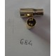 16-020 CONNETTORE DIN PLUG SVHS PLACCATO OR