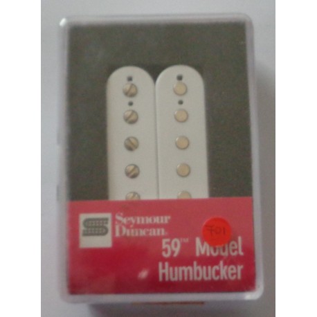 SEYMOUR DUNCAN SH-1n '59 MODEL WHITE 4 CONDUCTOR 11101-01-W4C