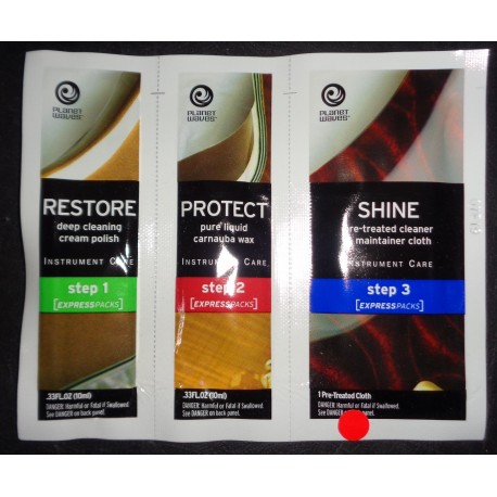 PLANET WAVES (EXPRESS PACKS) KIT PULIZIA STRUMENTI