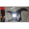 FENDER PICKGUARD PRECISION BASS 13 HOLE B/W/B 3PLY TRUSS ROD NOTCH BLACK