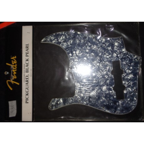 FENDER PICKGUARD JAZZ BASS 10 HOLE MOUNT BLACK PEARL 4PLY  0992171000
