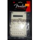 FENDER STRATOCASTER ACCESSORY KIT PARCHMENT WHITE 099-1395-000