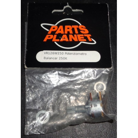 PARTS PLANET VR-126W.250-POTENZIOMETRO BALANCER 250K