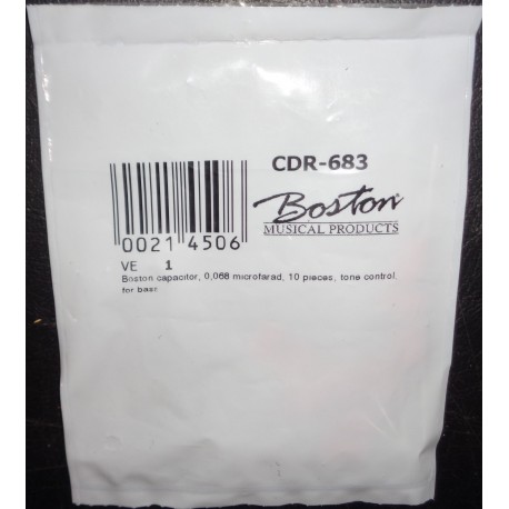 BOSTON CDR683 CONDENSATORE 0068 MICROFARAD 10PZ