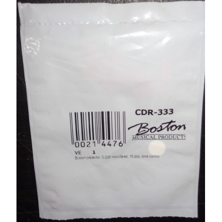 BOSTON CDR333 CONDENSATORE 0033 MICROFARAD 10PZ