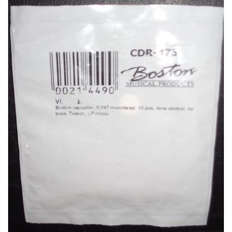 BOSTON CDR473 CONDENSATORE 0047 MICROFARAD 10PZ