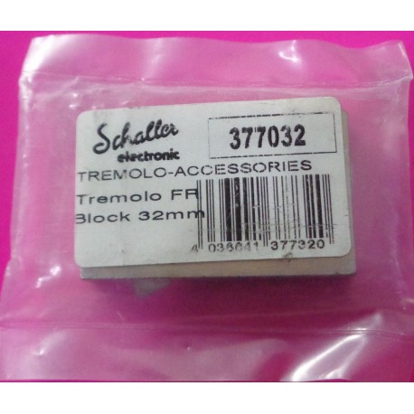 SCHALLER 377032 TREMOLO FR BLOCK 32mm