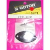 GOTOH JCB-2CK PIASTRA PER JACK PER CHITARRA
