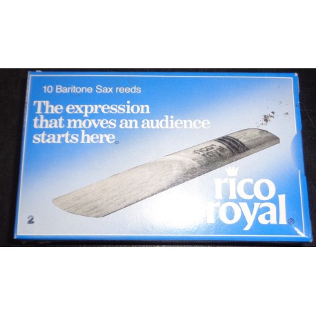 RICO RICO ROYALE 10 BARITONE SAX REEDS 2