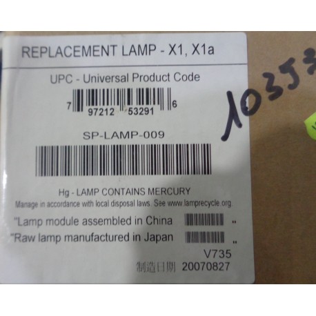 SP-LAMP-009 LAMPADA PER PROIETTORI INFOCUS X1 X1A