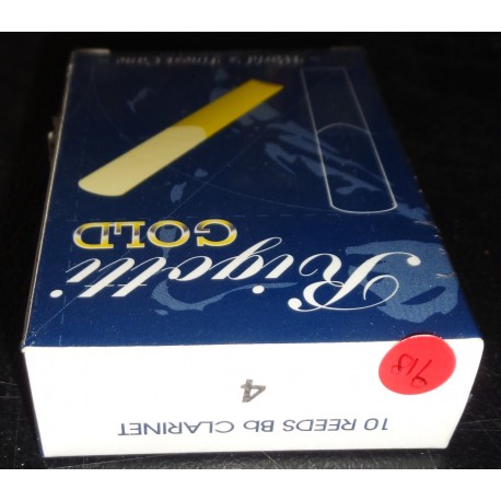 RIGOTTI GOLD REEDS Bb ALTO SAX 3  1/2 MEDIUM