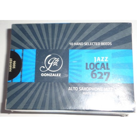 GONZALEZ JAZZ LOCAL 627 ALTO SAXOPHONE JAZZ 3  1/3