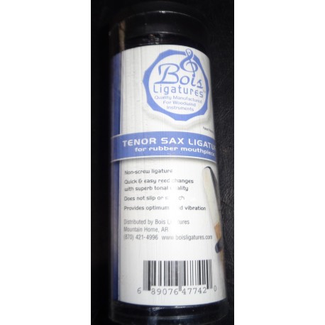 BOIS LIGATURES TENOR SAX LIGATUR FOR RUBBER MOUTHPIECE