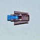 61131378463 CAVO SPINA TERMINALE CONNETTORE NUOVO ORIGINALE BMW 2 COPPIE (4PZ)