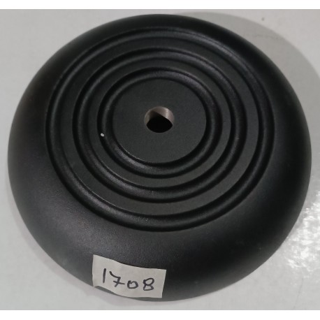 BASE TONDA IN GHISA PER ASTA MICROFONICA TIPO BESPECO DIAM.25Cm