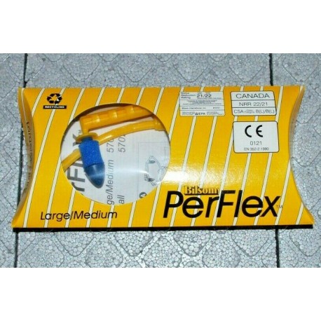 5701-00 PERFLEX BILSOM TAPPI AURICOLARI AD ARCHETTO ANTIRUMORE PER ORECCHIE- 5PZ