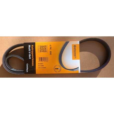 CONTINENTAL 4PK890 Cinghia servizi PER AUDI HYUNDAI KIA MAZDA SUBARU TOYOTA