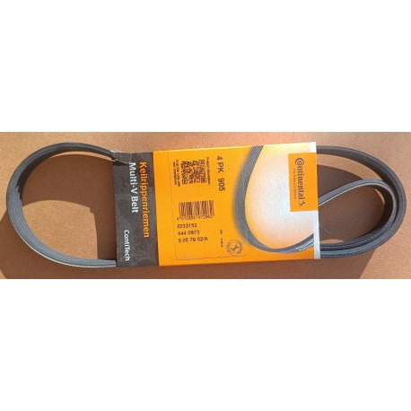CONTINENTAL 4PK905 Cinghia servizi PER Caravan VOYAGER FIAT RENAULT DACIA MAZDA Xedos 9