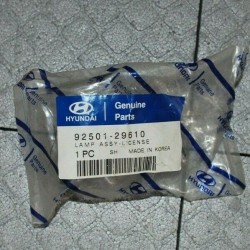 9250129610 PIASTRA DI LICENZA E LAMPADA INTERNA NUOVO ORIGINALE HYUNDAI ELANTRA