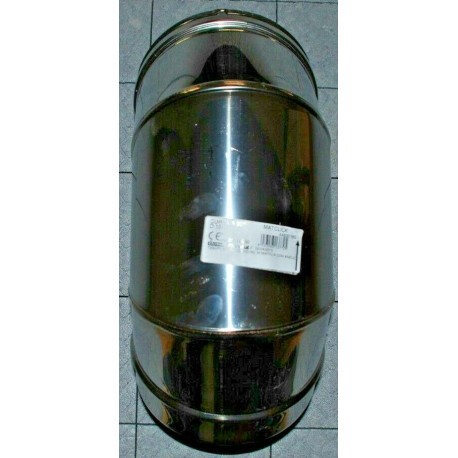 CURVA A 90° ACCIAIO INOX DIAMETRO 180mm PER CANNA FUMARIA MATCLIK FIBROTUBI