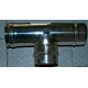 RACCORDO RETTO A 90° ACCIAIO INOX DIAMETRO 100mm PER CANNA FUMARIA FIBROTUBI
