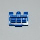 51137174701 CLIP BLU TETTO (2 PEZZI) NUOVO ORIGINALE BMW SERIE 3 E92