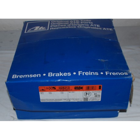 24.0128-0213.1 ATE Disco freno per CITROEN, FIAT, PEUGEOT