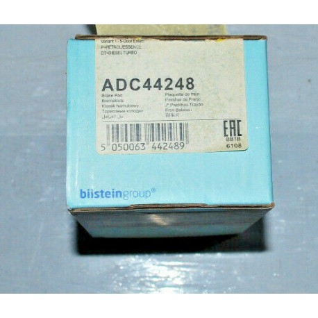ADC44248 BLUE PRINT KIT PASTIGLIE FRENO PER MITSUBISHI Pajero Sport I, II 