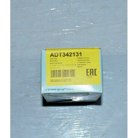 ADT342131 BLUE PRINT KIT PASTIGLIE FRENO PER  TOYOTA COROLLA