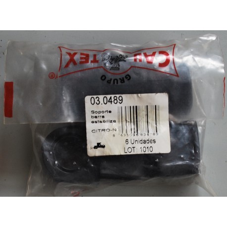03.0489 CAUTEX 6x SUPPORTO BARRA STABILIZZATRICE PER CITROEN AX