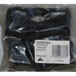 02.0504 CAUTEX 4x SUPPORTO SCARICO PER RENAULT MEGANE I SCENIC I