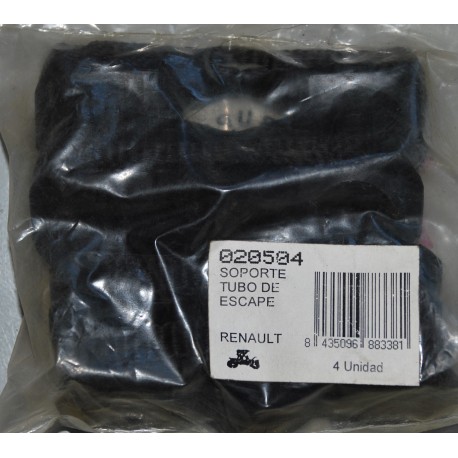 02.0504 CAUTEX 4x SUPPORTO SCARICO PER RENAULT MEGANE I SCENIC I