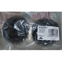 02.0503 CAUTEX 2x SUPPORTO SCARICO PER RENAULT MEGANE I SCENIC I