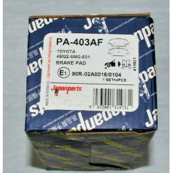 PA-403AF JAPANPARTS KIT PASTIGLIE FRENO PER HONDA CIVIC VIII IX