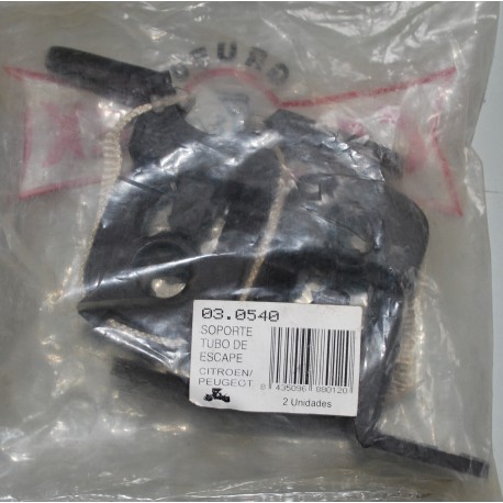 03.0540 CAUTEX 2x SUPPORTO MARMITTA PER CITROEN PEUGEOT