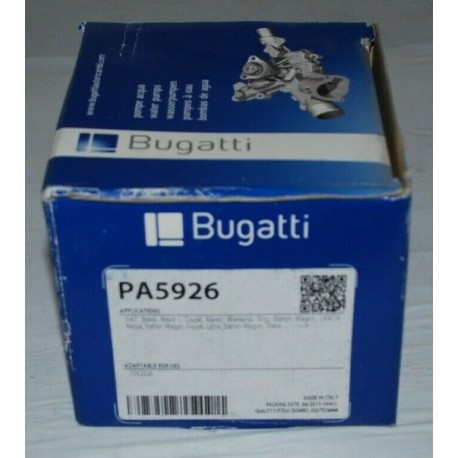 PA5926 POMPA ACQUA BUGATTI PER FIAT BRAVO COUPE MAREA, LANCIA KAPPA LYBRA THESIS