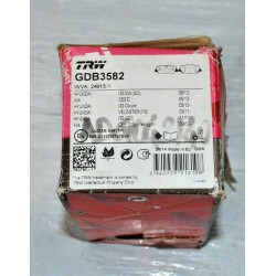 GDB3582 TRW KIT PASTIGLIE FRENO PER BMW HYUNDAI i30 veloster KIA cee‘d CERATO