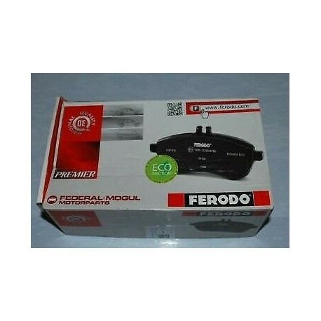 FVR1780 FERODO PREMIER ECO FRICTION KIT PASTIGLIE FRENO PER MERCEDES VW  