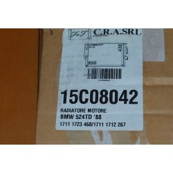 15C08042 17111723468 Radiatore, Raffreddamento motore PER BMW S5 S7 S8
