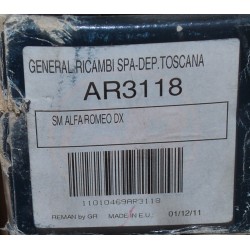 AR3118 GENERAL RICAMBI Semiasse anteriore Dx SCATOLA ROVINATA PER ALFA 147 GT