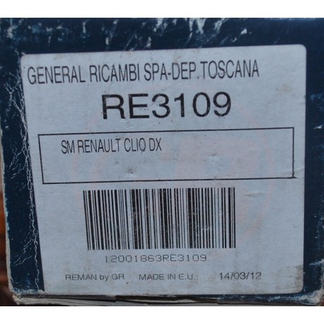 RE3109 GENERAL RICAMBI Semiasse anteriore Dx RENAULT Clio I